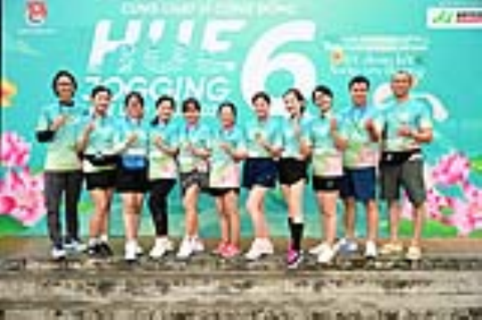 Hue Jogging lần thứ 6 - Cùng chạy vì cộng đồng "Chào mừng thành lập Quận Phú Xuân, Thuận Hóa - Tết đoàn kết, Xuân yêu thương"