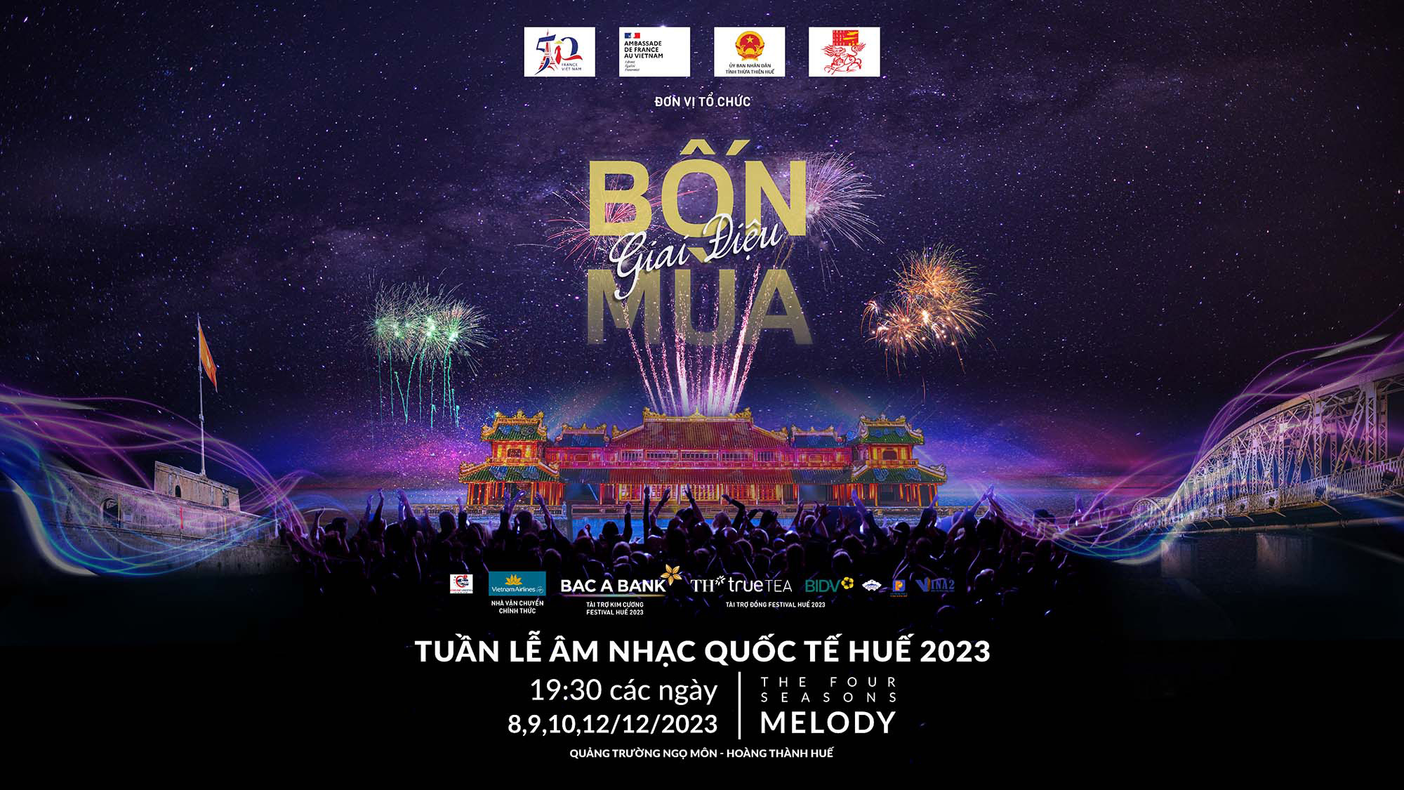 Tuần lễ Âm nhạc Quốc tế Huế 2023 - Festival Huế 2023