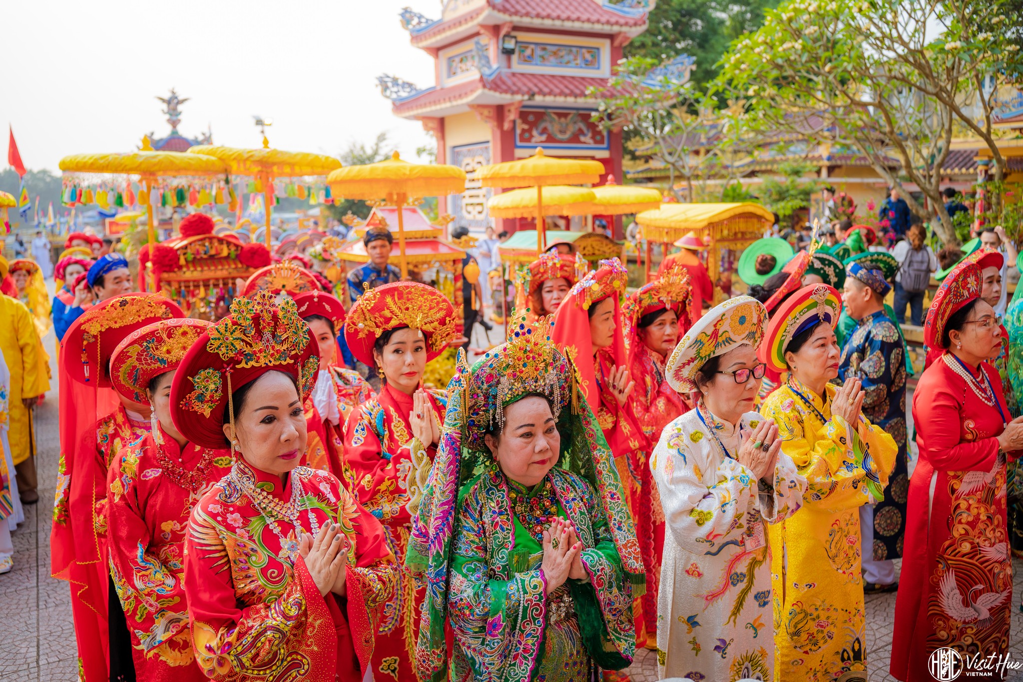Độc đáo Lễ hội Điện Huệ Nam ở Huế