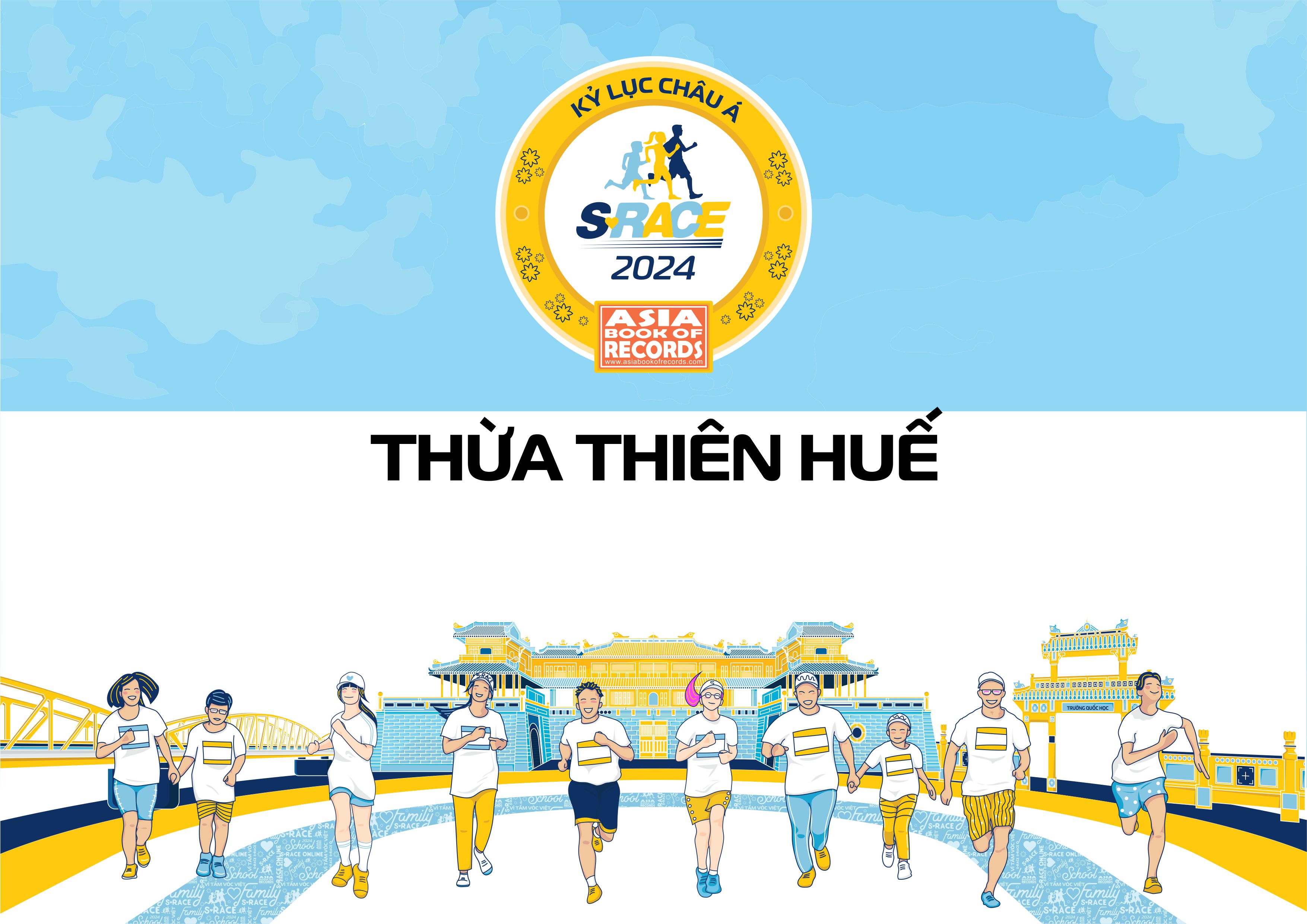 Lễ phát động và Giải chạy học sinh, sinh viên "S-Race 2024" tại tỉnh Thừa Thiên Huế