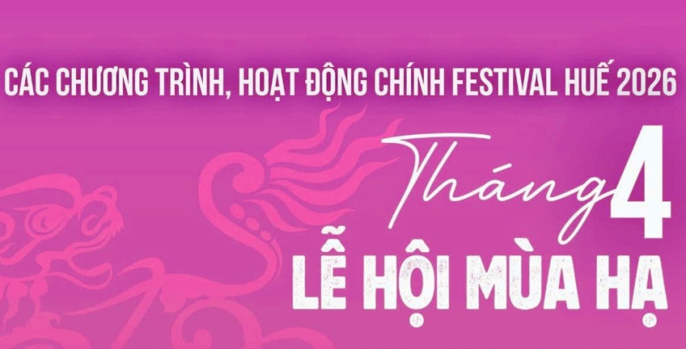 Huế sôi động với chuỗi hoạt động văn hóa, thể thao và du lịch đặc sắc, hấp dẫn vào tháng 4 tới