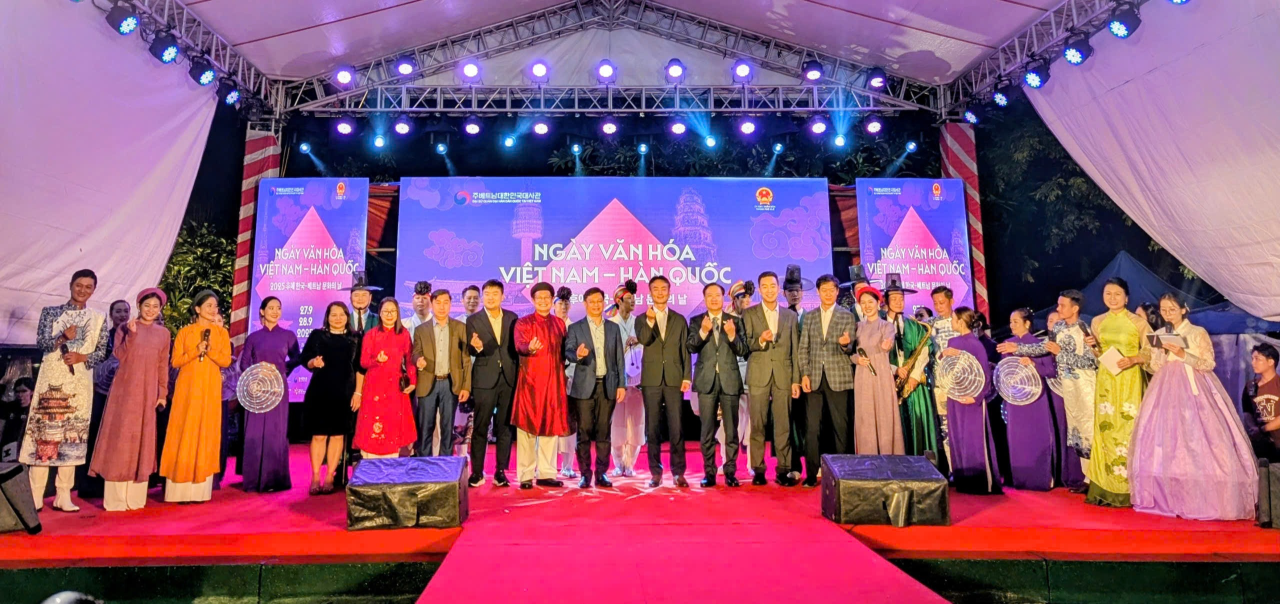 Khai mạc "Ngày Văn hóa Việt Nam - Hàn Quốc 2025" tại Huế: Cầu nối văn hóa, lan tỏa tình hữu nghị