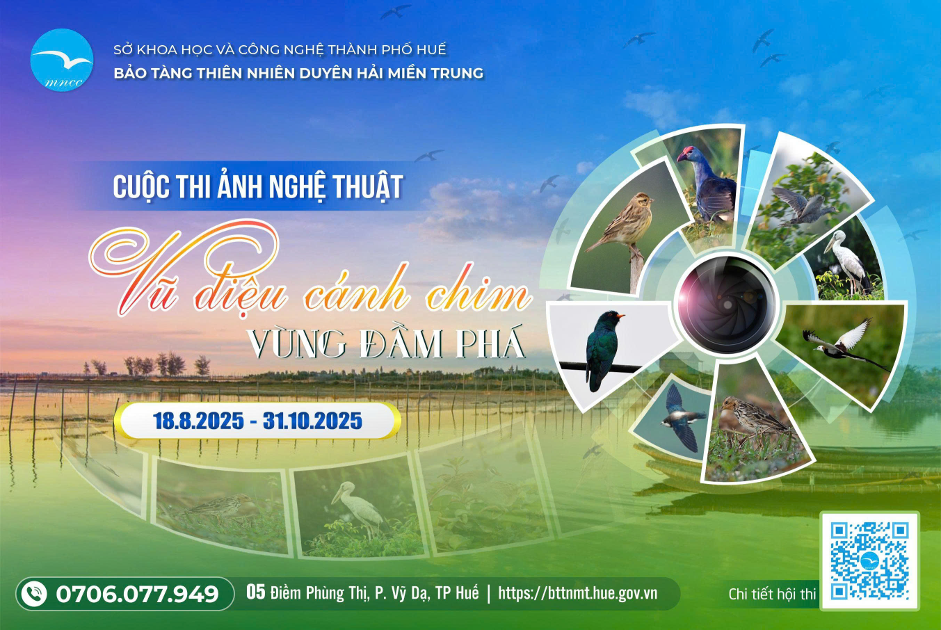 PHÁT ĐỘNG CUỘC THI ẢNH NGHỆ THUẬT “VŨ ĐIỆU CÁNH CHIM VÙNG ĐẦM PHÁ”