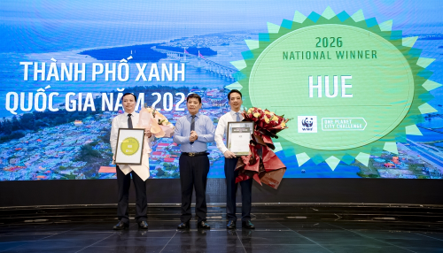 Huế viết tiếp hành trình trở thành Thành phố Xanh Quốc gia của Việt Nam sau một thập kỷ