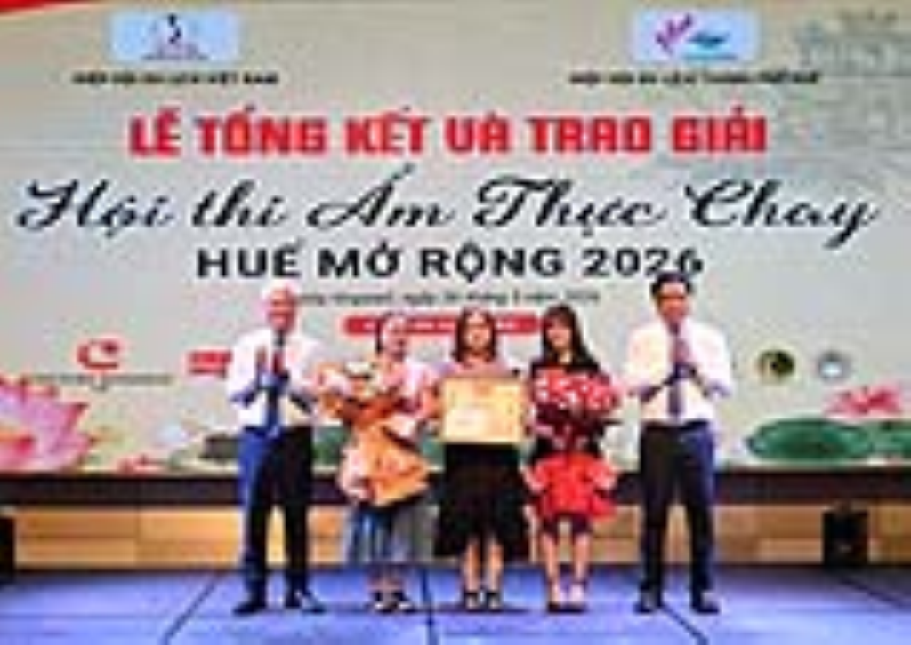 Hương vị chay hội tụ tại hội thi " Ẩm thực chay Huế - 2026"