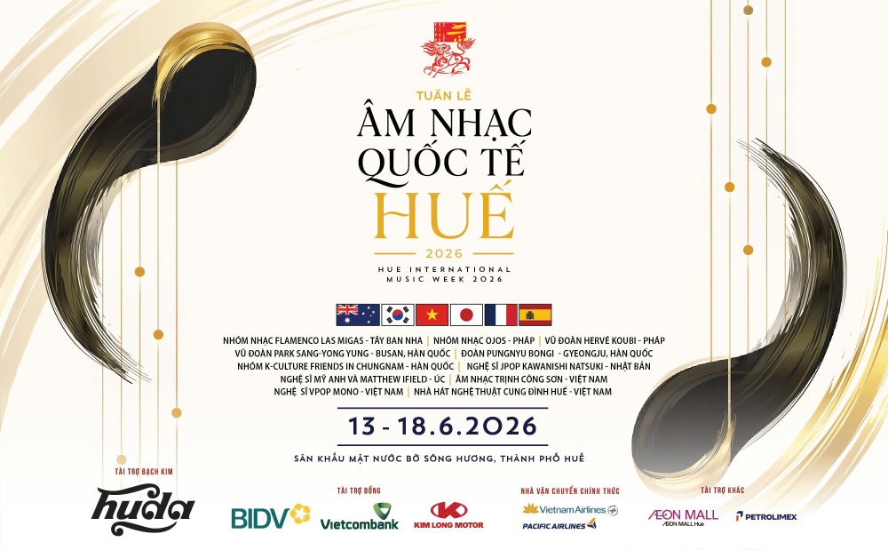 Về Huế mùa hè này, đắm chìm trong không gian âm nhạc quốc tế bên dòng Hương Giang