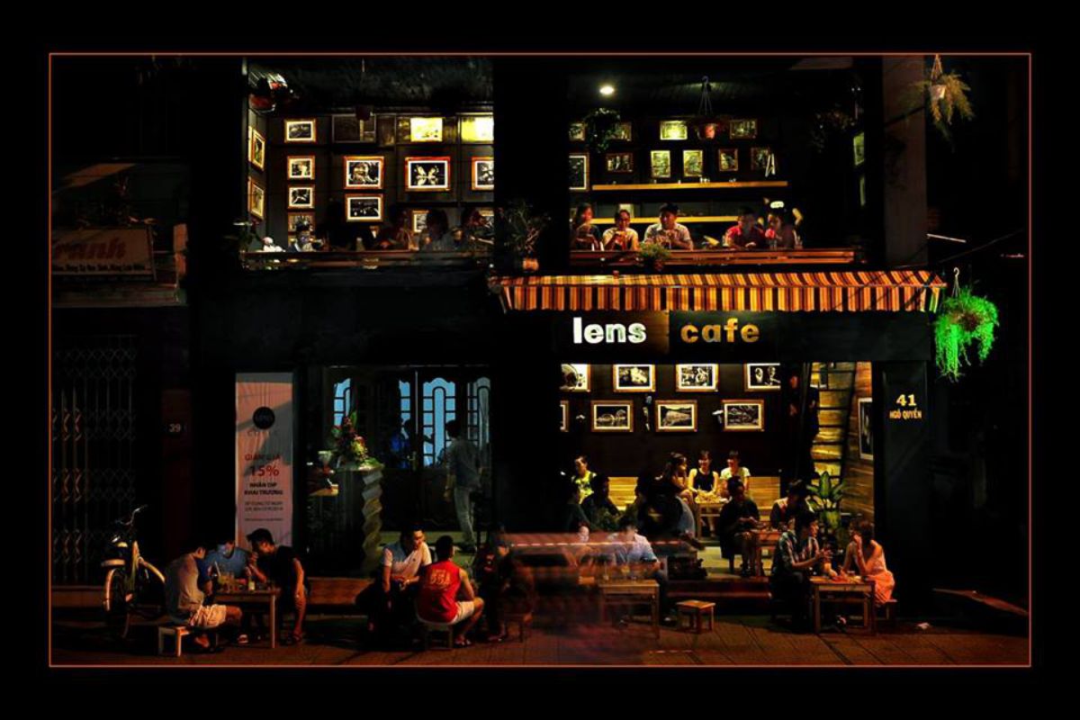 Nghệ thuật nhiếp ảnh và độc đáo tại Lens Café
