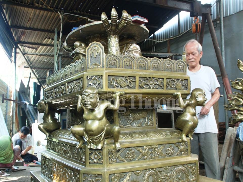 Quy trình đúc đồng truyền thống